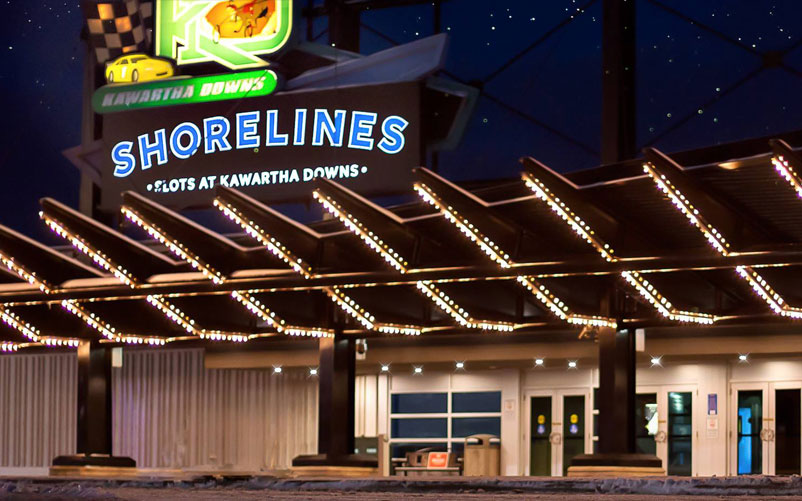 Shorelines Slots at Kawartha Downs Exterior